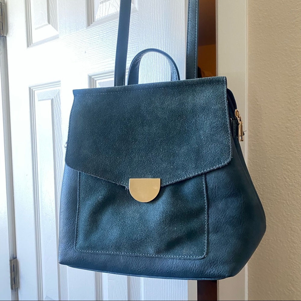 ModCloth Adventurous Again Convertible Backpack Teal